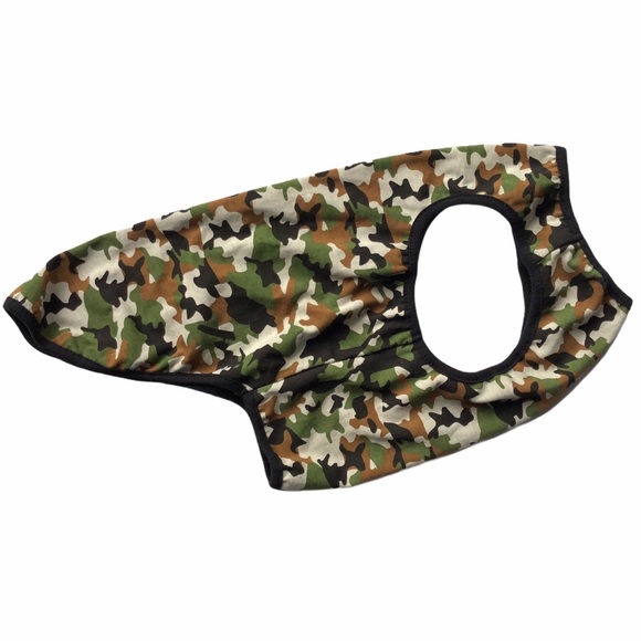 Other - Dog Tank Top Shirt CAMO  S/M Green Brown Black NEW